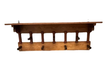 Art Deco Modernist Coat Rack by P.E.L. Izeren for De Genneper Molen, 1920s